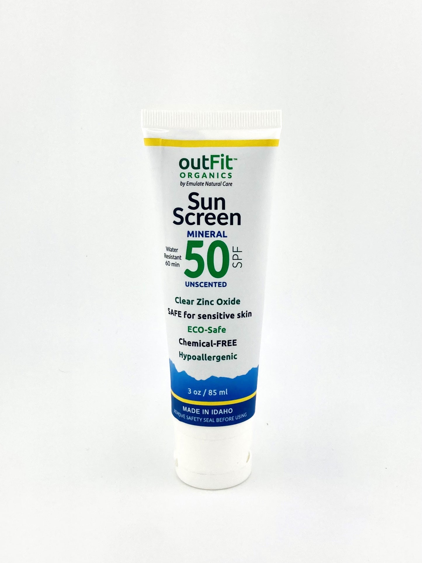 Organic Sunscreen SPF 50 - Water resistent and eco friendly