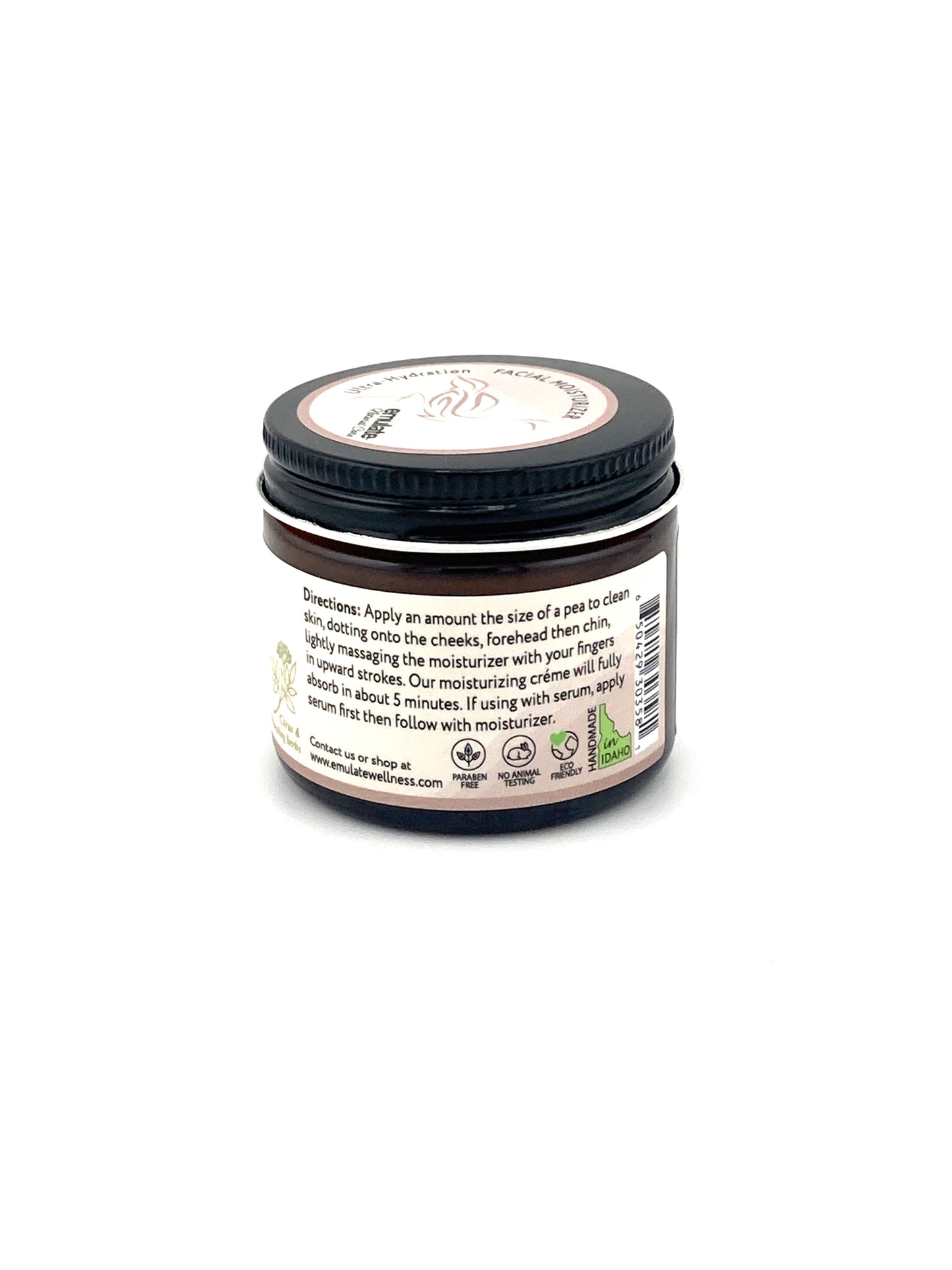 Healing and Nourishing Eczema Dry Skin Crème with Emu oil + Moringa oil; Unscented or Lavender Chamomile