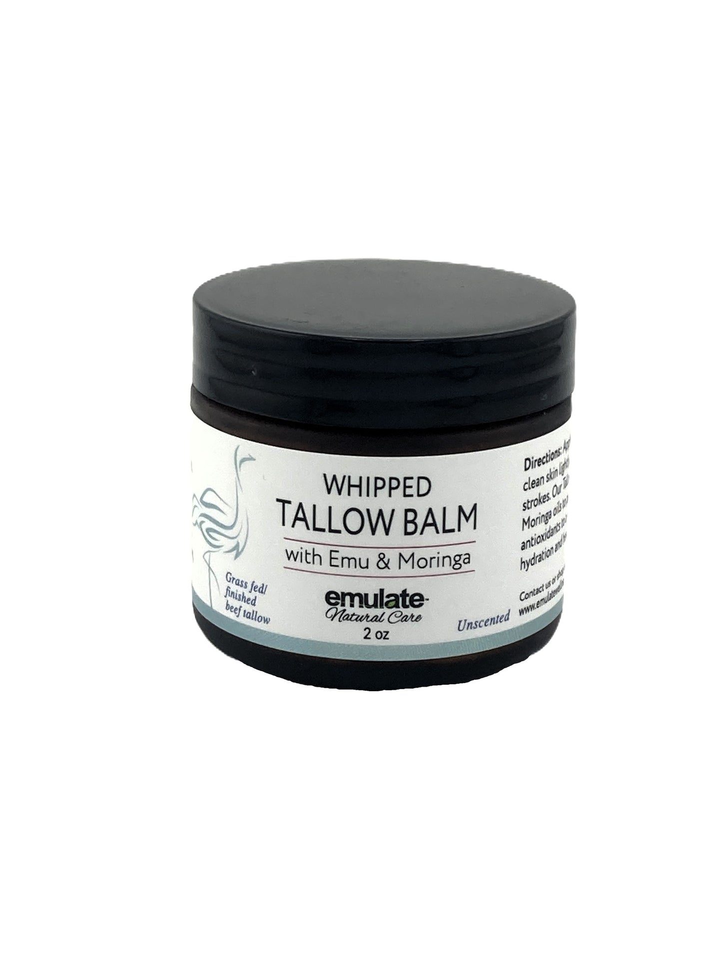 Pastured Whipped Tallow - Scented or Unscented - 250 mg CBD Option available in unscented