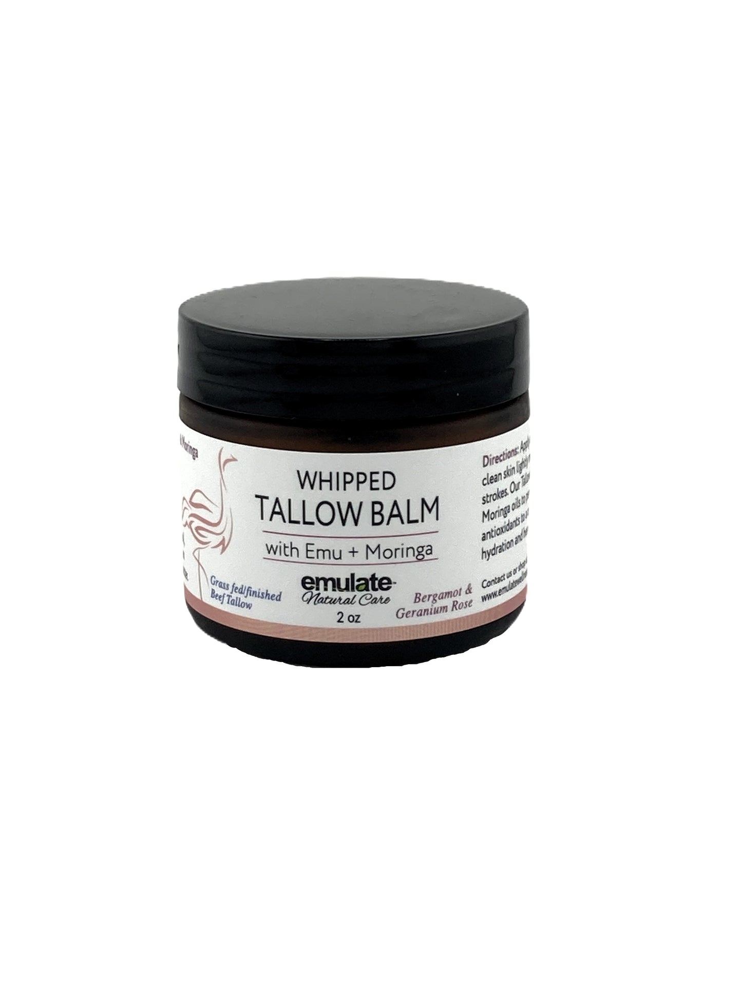 Pastured Whipped Tallow - Scented or Unscented - 250 mg CBD Option available in unscented