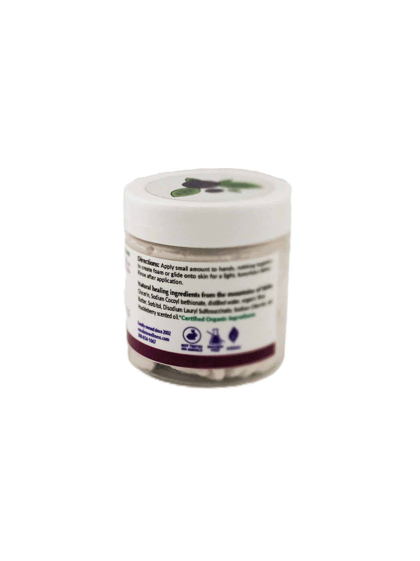 HUCKLEBERRY BLISS WHIPPED SOAP SOUFFLÉ - 4 oz