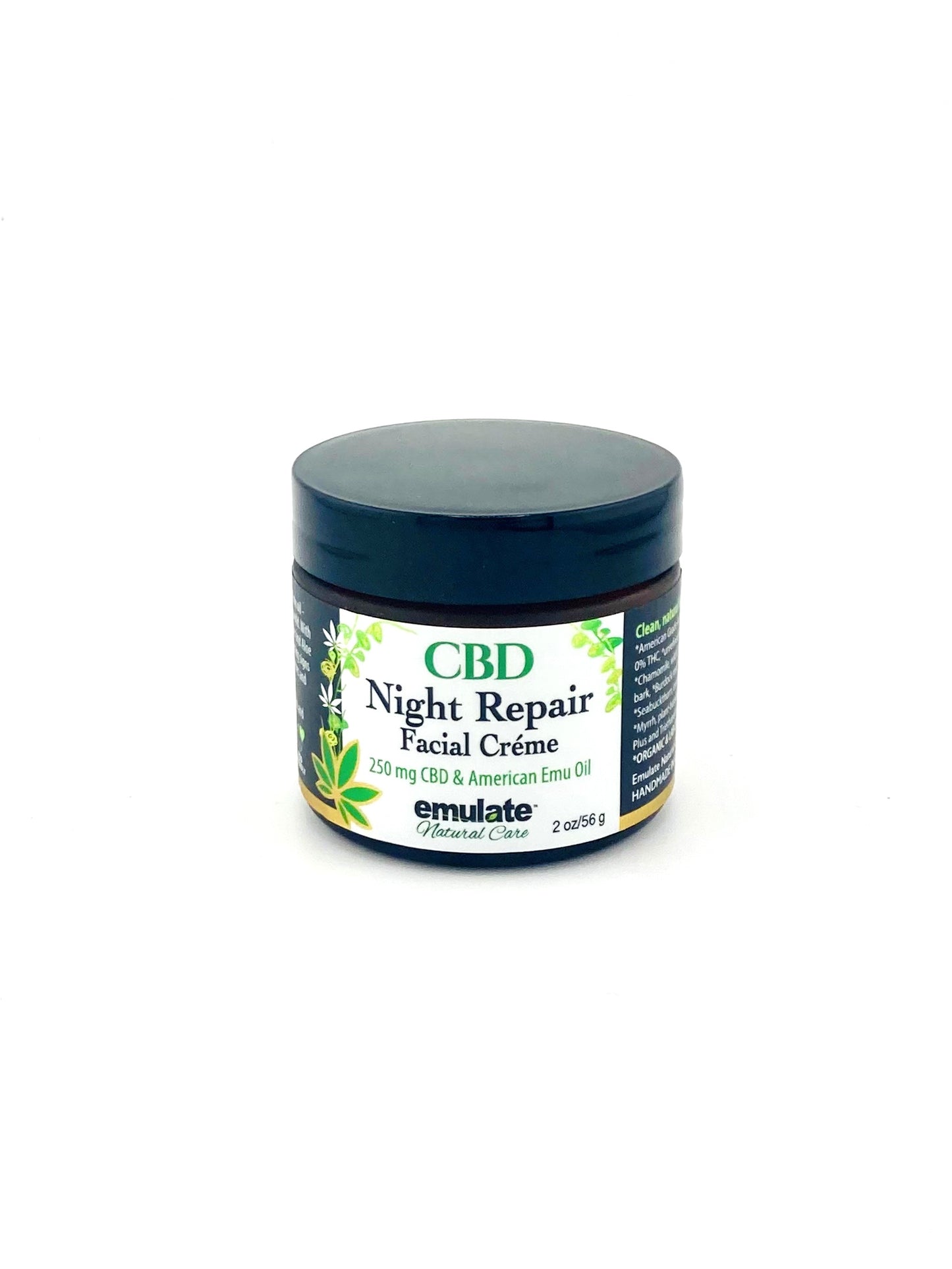 Night Repair - organic CBD Facial Moisturizer with Hyaluronic Acid