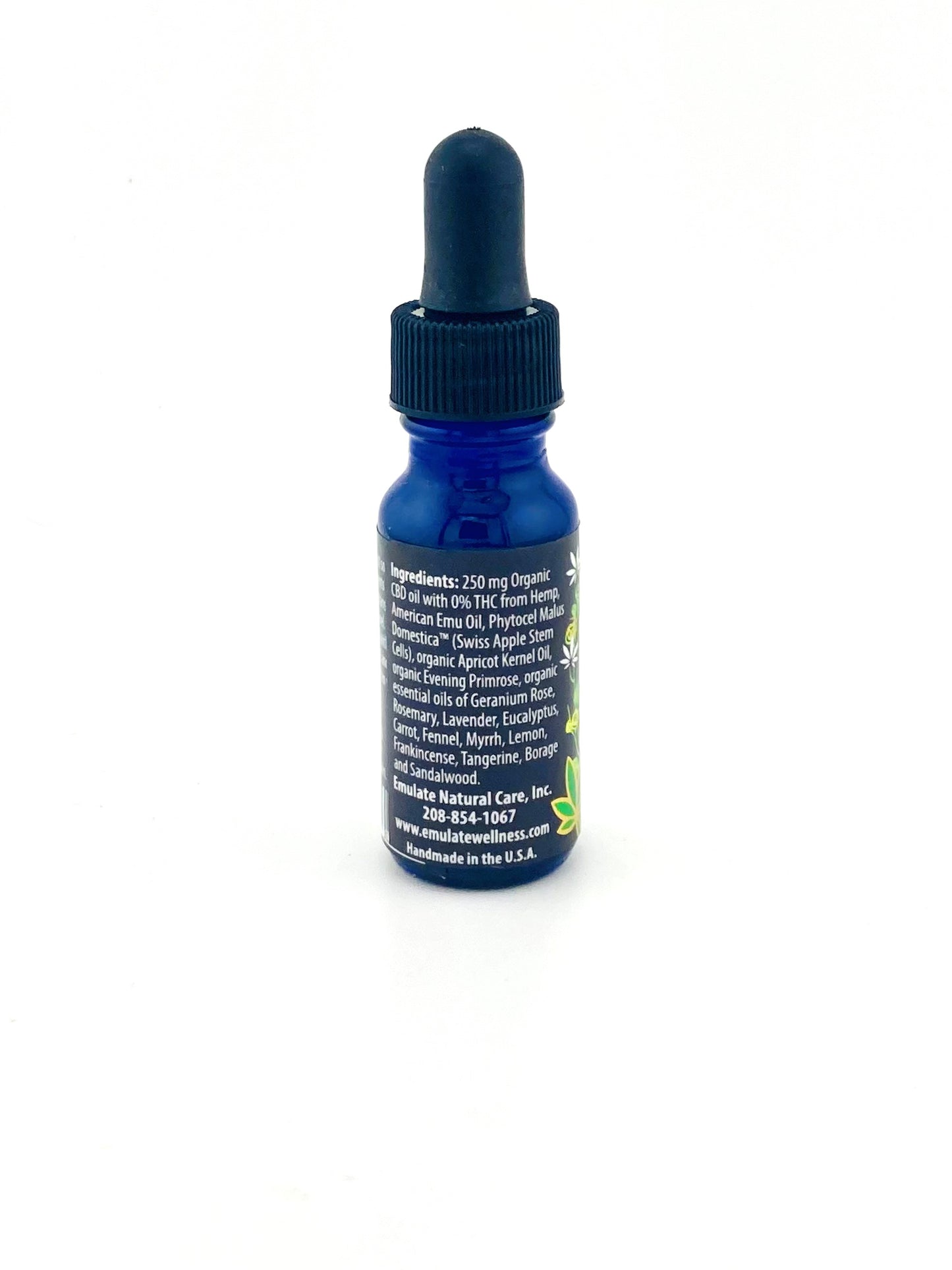 Regenes Age Defying Serum .5 oz glass dropper bottle with CBD