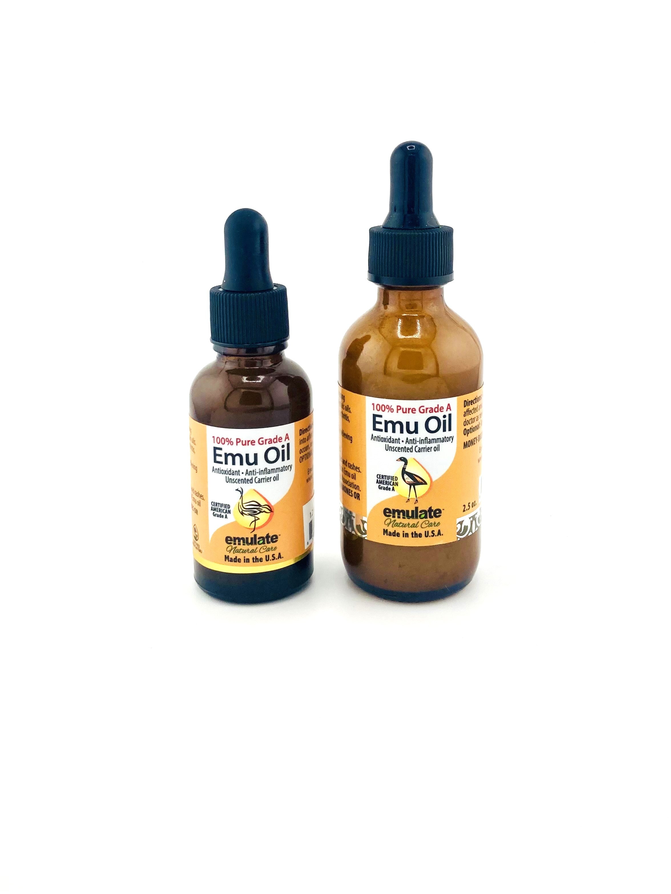 100% Pure Grade A Ultra American Emu oil – Emulate Natural Care