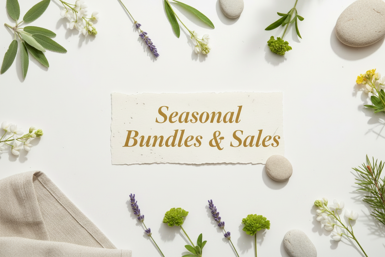 SEASONAL BUNDLES AND SALES