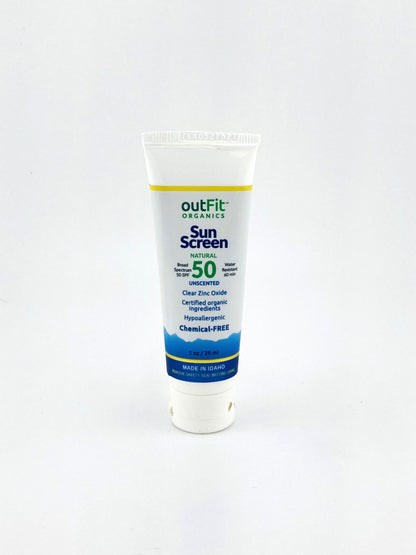 Organic Sunscreen SPF 50 - Water resistent and eco friendly