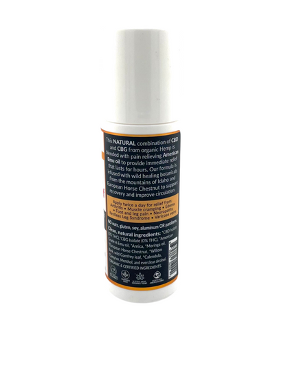 Pain Relief roll on with CBD and CBG