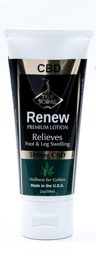 CBD Renew Lotion - Relief for foot and leg Fatigue, cramps, & neuropathy