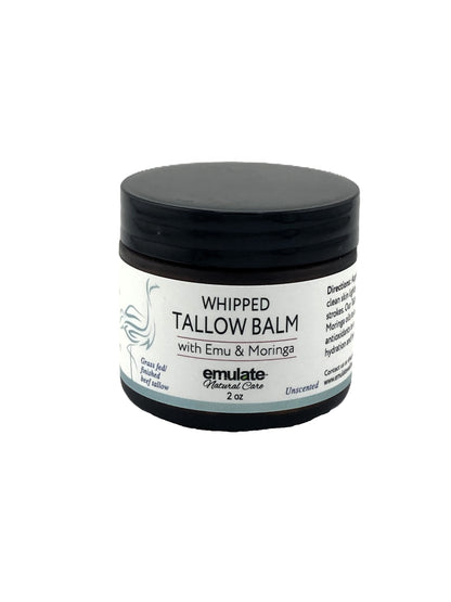 Pastured Whipped Tallow - Scented or Unscented - 250 mg CBD Option available in unscented