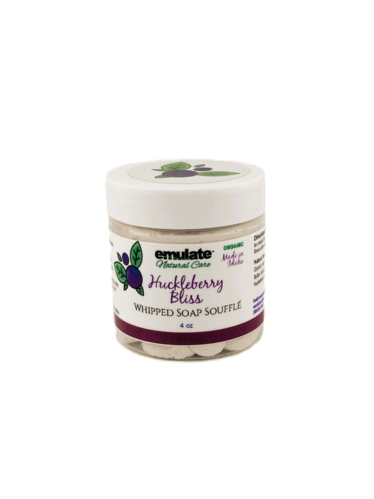 HUCKLEBERRY BLISS WHIPPED SOAP SOUFFLÉ - 4 oz