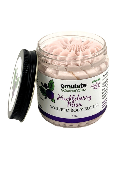 HUCKLEBERRY BLISS WHIPPED BODY BUTTER - 4 oz