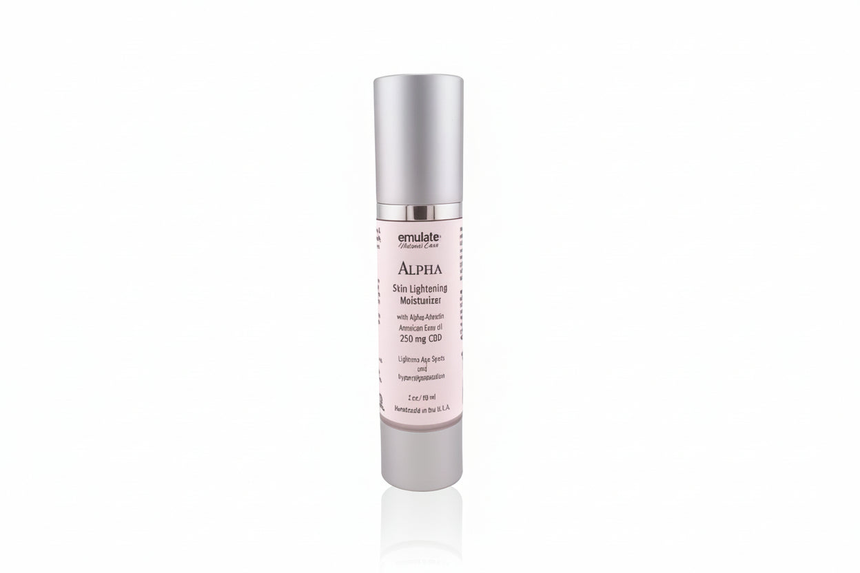 Alpha Skin Lightening Moisturizer with CBD & American Emu oil
