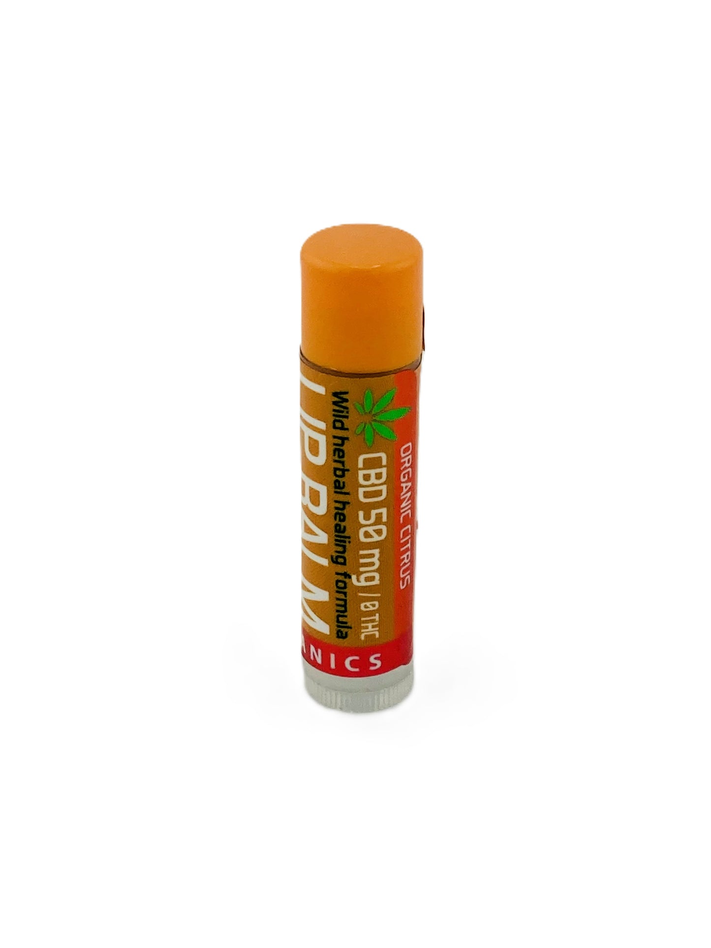 50 MG -CBD Healing Herbal Lip Balm with SPF non nano zinc
