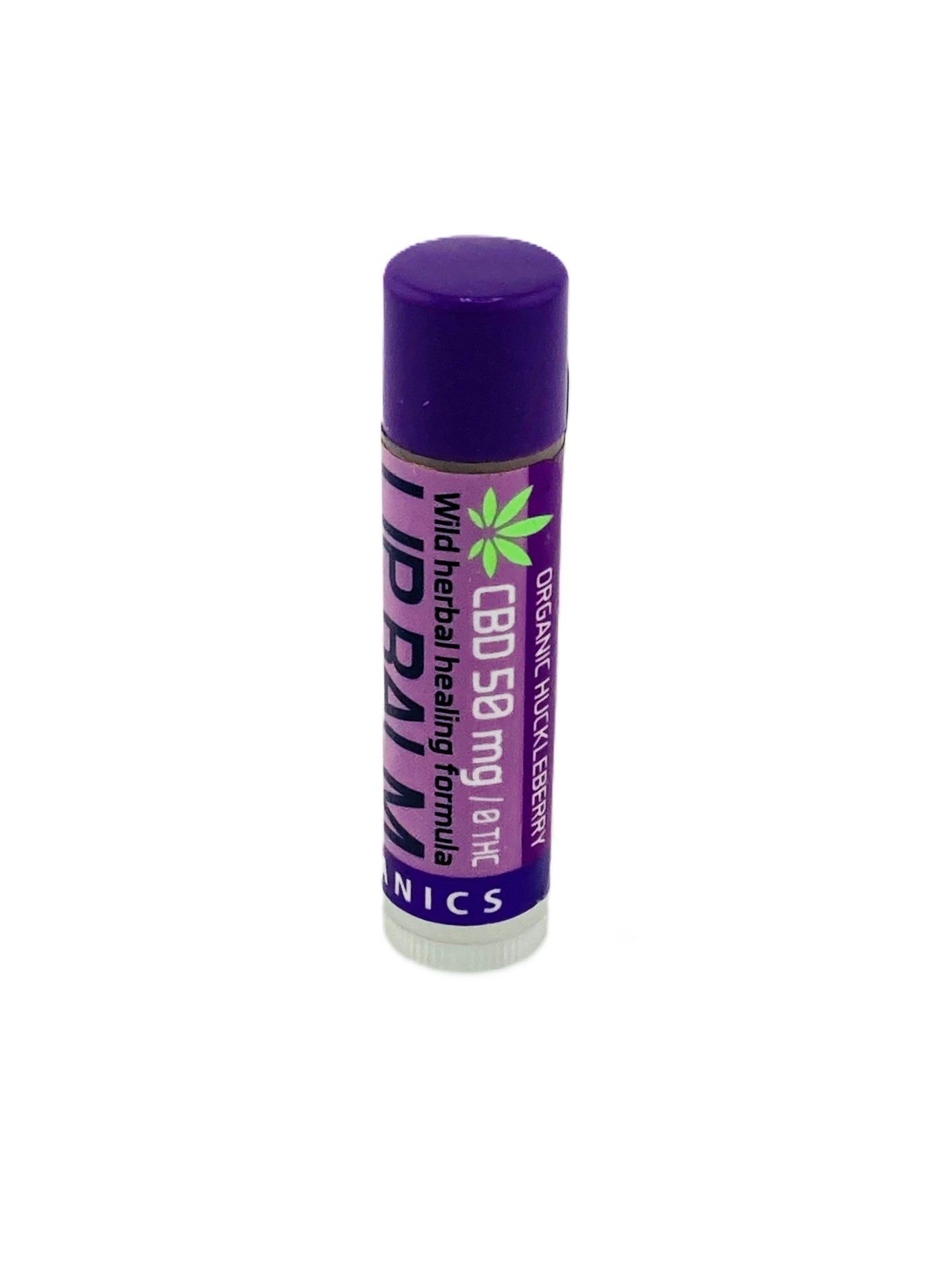 50 MG -CBD Healing Herbal Lip Balm with SPF non nano zinc