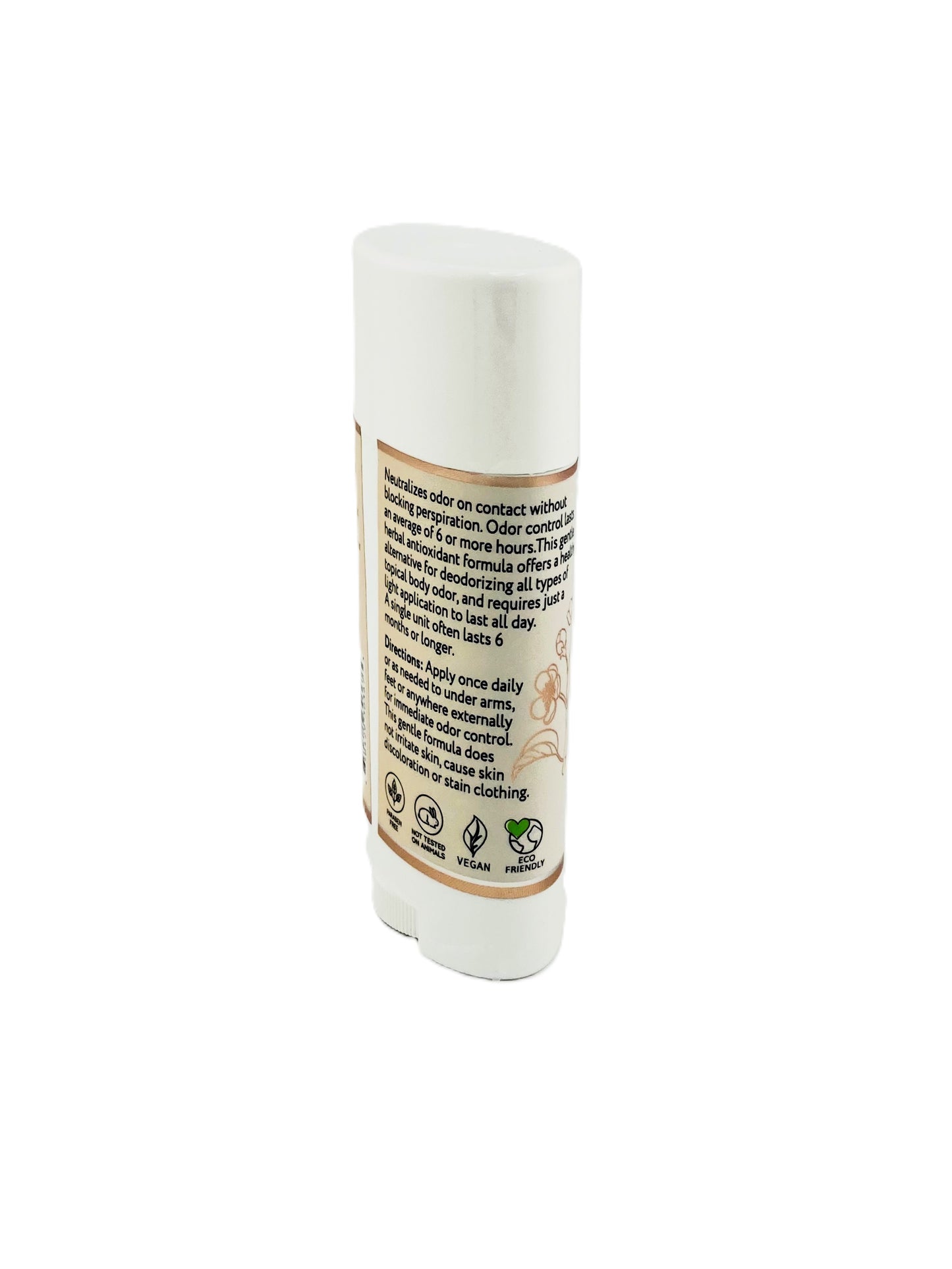 Whole Body Deodorant - No parabens, soy, or aluminum. NOT an antiperspirant.