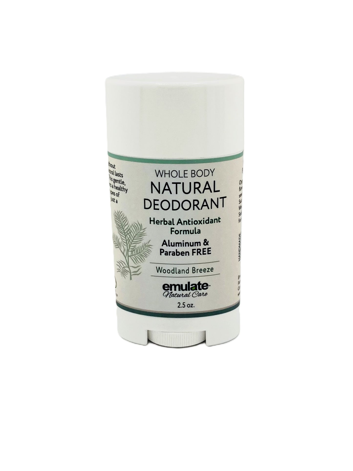 Whole Body Deodorant - No parabens, soy, or aluminum. NOT an antiperspirant.