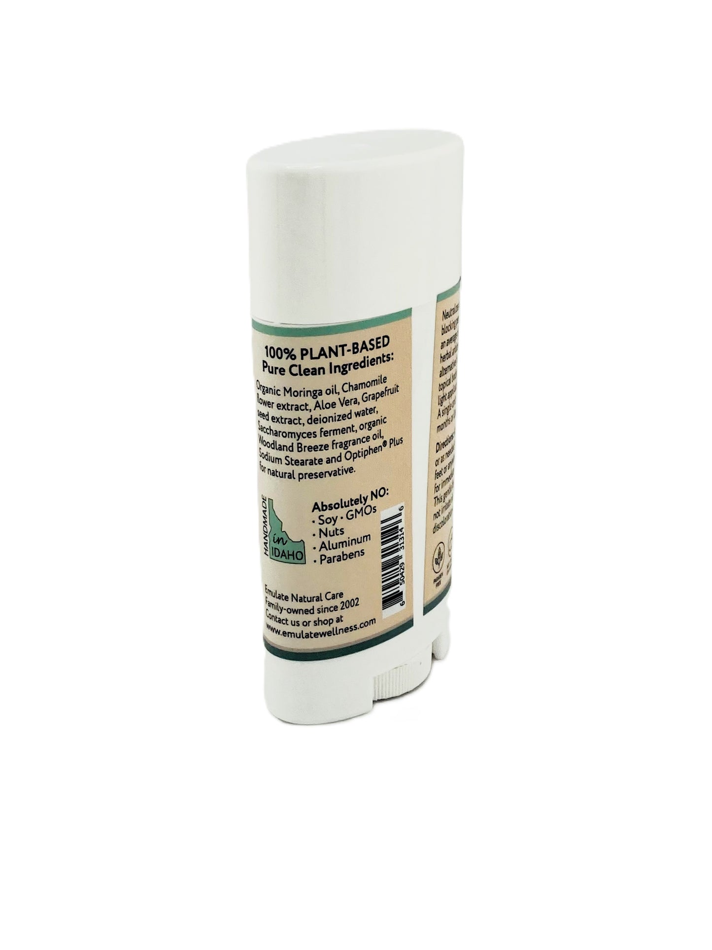 Whole Body Deodorant - No parabens, soy, or aluminum. NOT an antiperspirant.