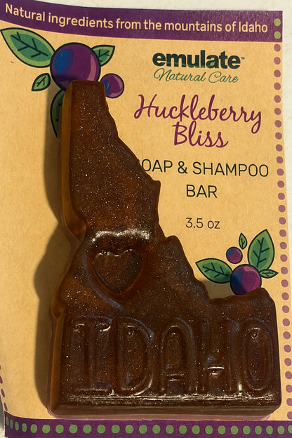 Huckleberry Idaho Soap and Shampoo bar