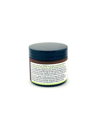 Moringa Facial Moisturizer with SPF 30 - 100% Plant based