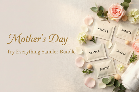 Mother's Day Try Everything Sampler Bundle Banner with Text